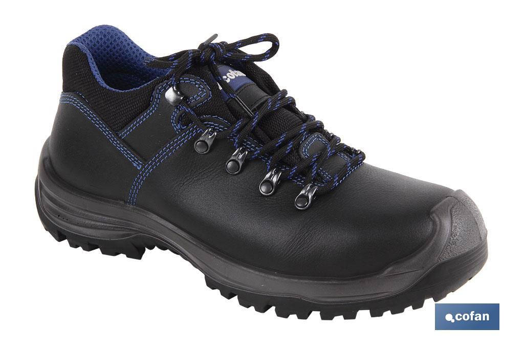 ZAPATO PIEL S-3 MODELO APOLO NO METAL PROTEC T-45