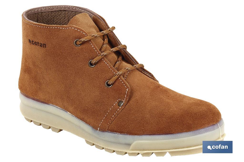 BOTA PIEL CORDONES MODELO MORELLA T-39