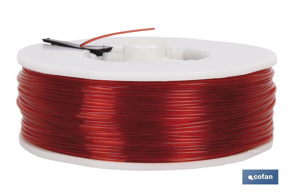 BLISTER HILO DE SEDAL 0.9 MM 100 MTS ROJO BLISTER HILO DE SEDAL 0.9 MM 100 MTS ROJO