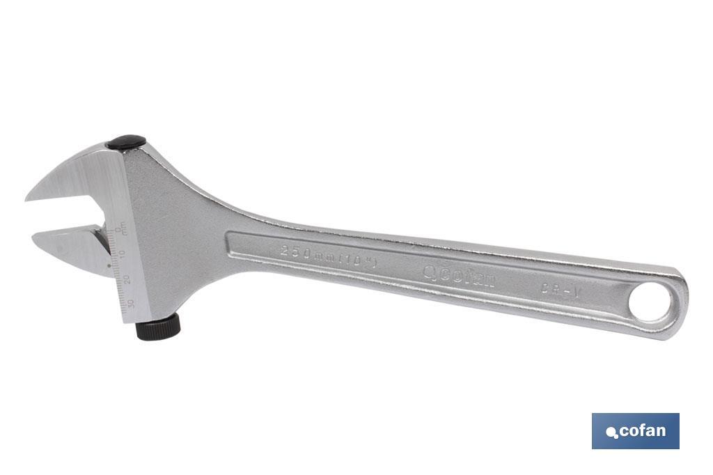 LLAVE AJUSTABLE MOLETA LATERAL 6 LLAVE AJUSTABLE MOLETA LATERAL 6