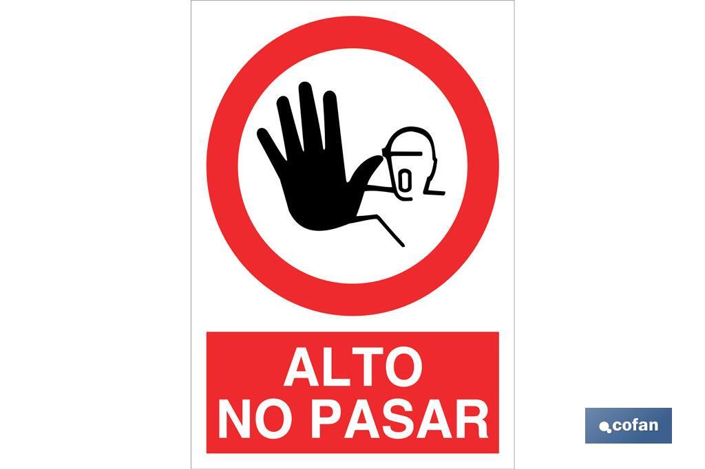 SEÑAL POLIESTIRENO 210X148MM. SEÑAL POLIESTIRENO 210X148MM.
