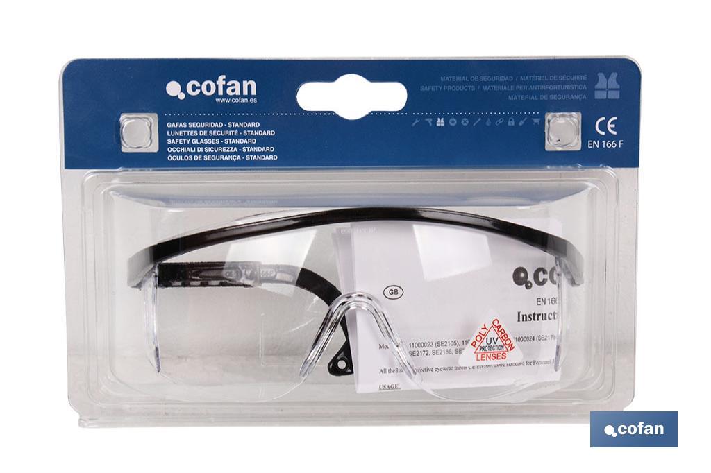 BLISTER GAFAS SEGURIDAD CONTRAIMPACTO BLISTER GAFAS SEGURIDAD CONTRAIMPACTO