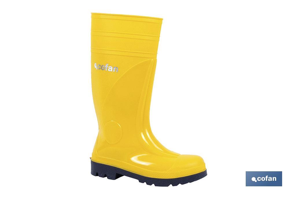 BOTA AGUA S5 AMARILLA T-39