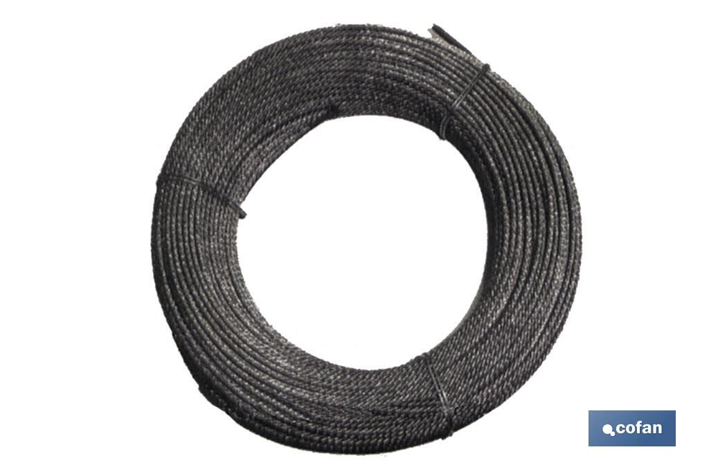 ROLLO CABLE GALVANIZADO 25 MTS. 12MM. ROLLO CABLE GALVANIZADO 25 MTS. 12MM.