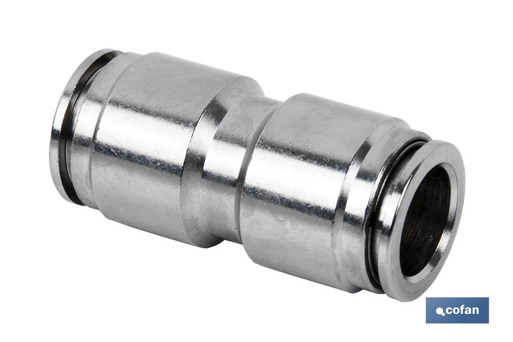 EMPALME RAPIDO METALICO RECTO T-4 EMPALME RAPIDO METALICO RECTO T-4