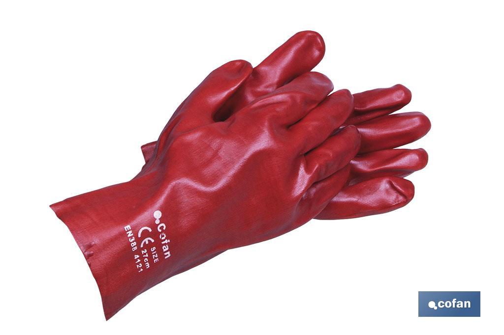 BLISTER G. PVC ROJO 35 CMS