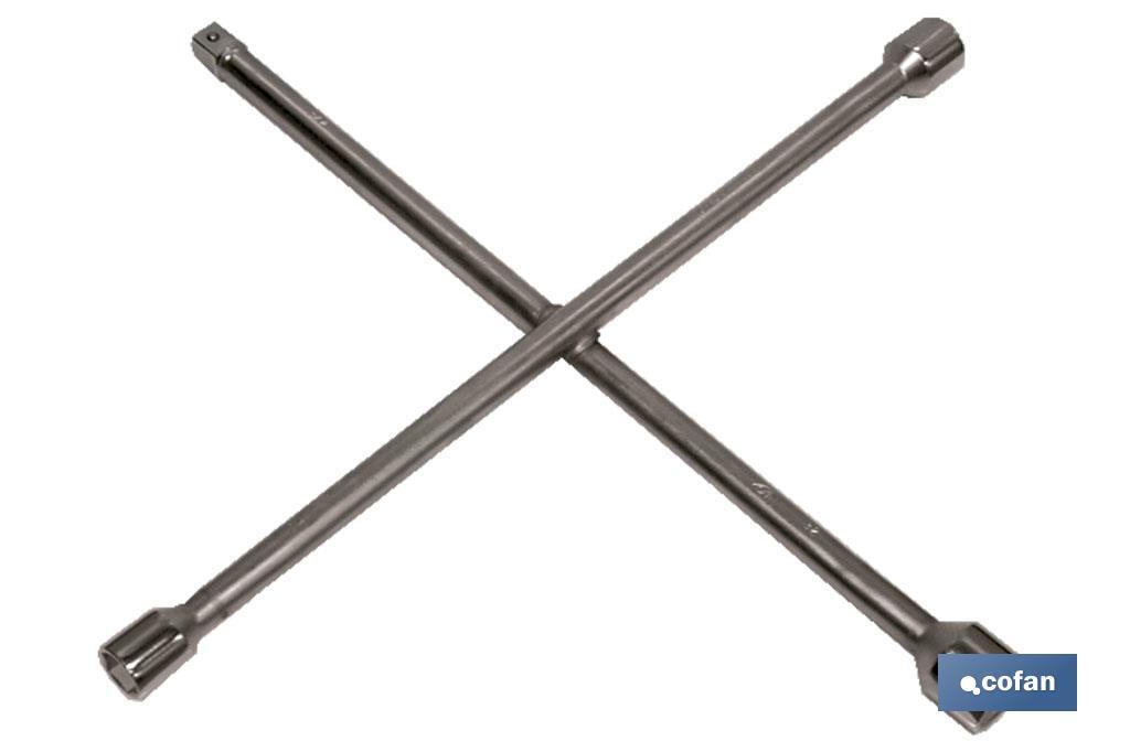 LLAVE DE CRUZ 17 X 19 X 21 X 1/2 LLAVE DE CRUZ 17 X 19 X 21 X 1/2