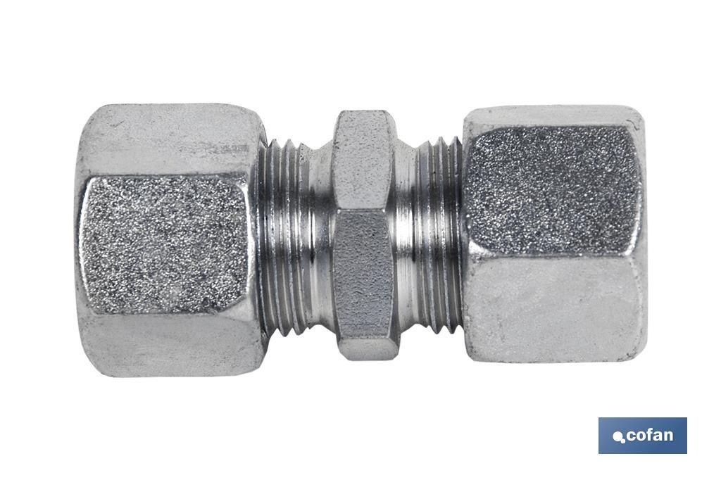 RACOR RECTO TUBO 6 - ROSCA 12 X 1,5 RACOR RECTO TUBO 6 - ROSCA 12 X 1,5