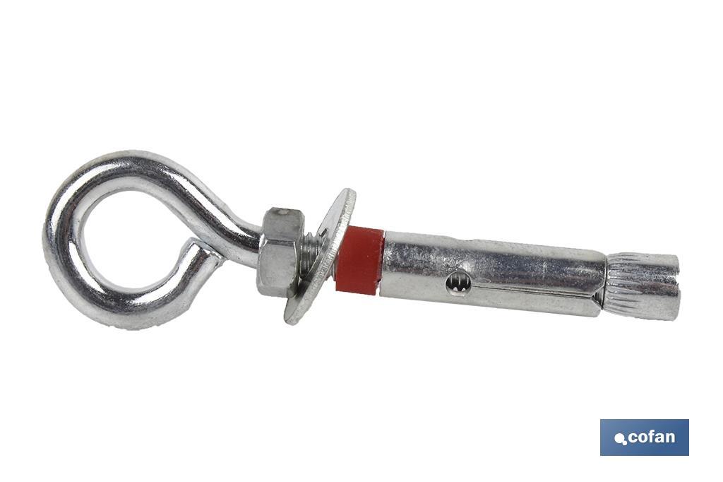 ANCLAJE METALICO C/ARGOLLA 12/16X80 ANCLAJE METALICO C/ARGOLLA 12/16X80