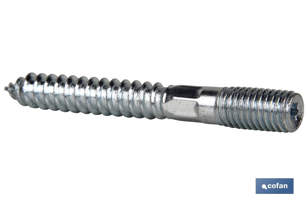 ESPARRAGO DOBLE ROSCA CINCADO HUELLA TORX M6X40 ESPARRAGO DOBLE ROSCA CINCADO HUELLA TORX M6X40