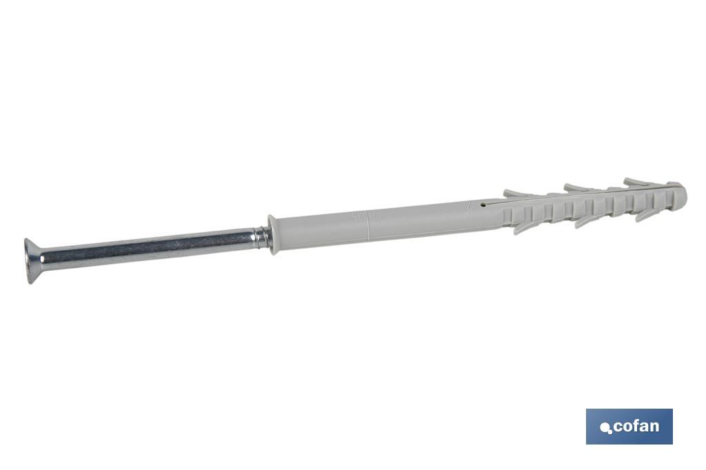 TACO LARGO DE GOLPE CON TORNILLO TORX Ø10 X 140 MM TACO LARGO DE GOLPE CON TORNILLO TORX Ø10 X 140 MM