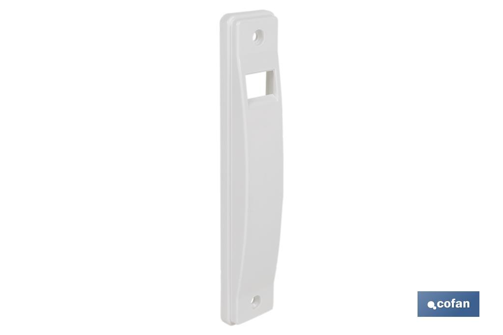 EMBELLECEDOR BLANCO RECOGEDOR PERSIANA 14-18 MM VENTA UNITARIA EMBELLECEDOR BLANCO RECOGEDOR PERSIANA 14-18 MM VENTA UNITARIA