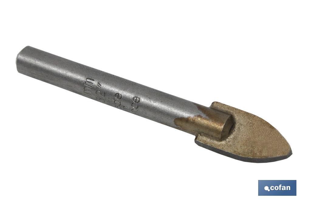 BROCA OJIVAL PARA VIDRIO, CERÁMICA Y GRES 9MM BROCA OJIVAL PARA VIDRIO, CERÁMICA Y GRES 9MM