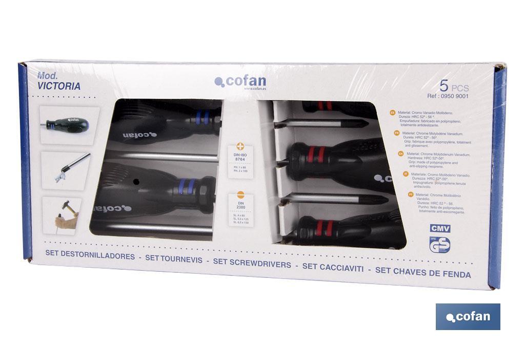 SET DESTORNILLADOR 5 PCS SET DESTORNILLADOR 5 PCS