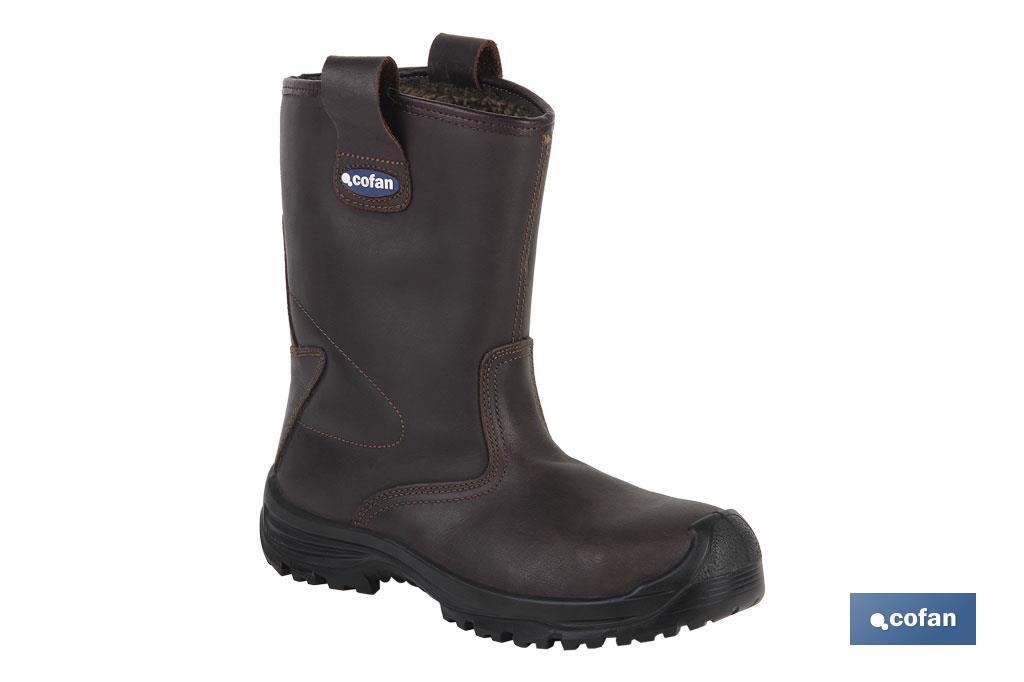 BOTA PIEL FORRADA SEGURIDAD S3 (MODELO MEGAN) T-45 BOTA PIEL FORRADA SEGURIDAD S3 (MODELO MEGAN) T-45