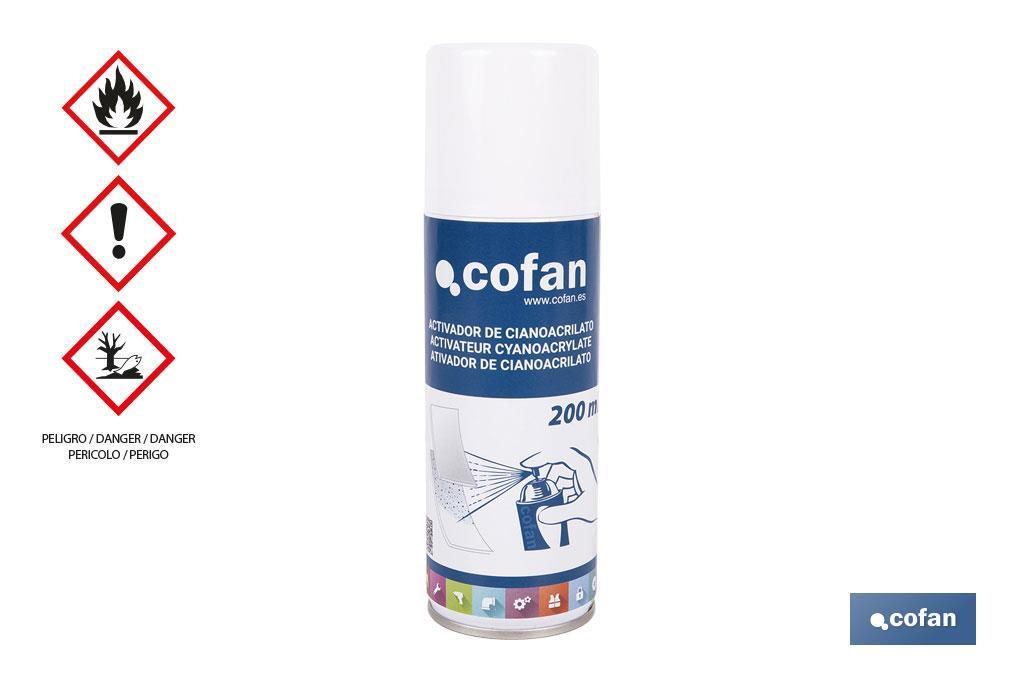 ACTIVADOR DE CIANOACRILATO 200 ML ACTIVADOR DE CIANOACRILATO 200 ML
