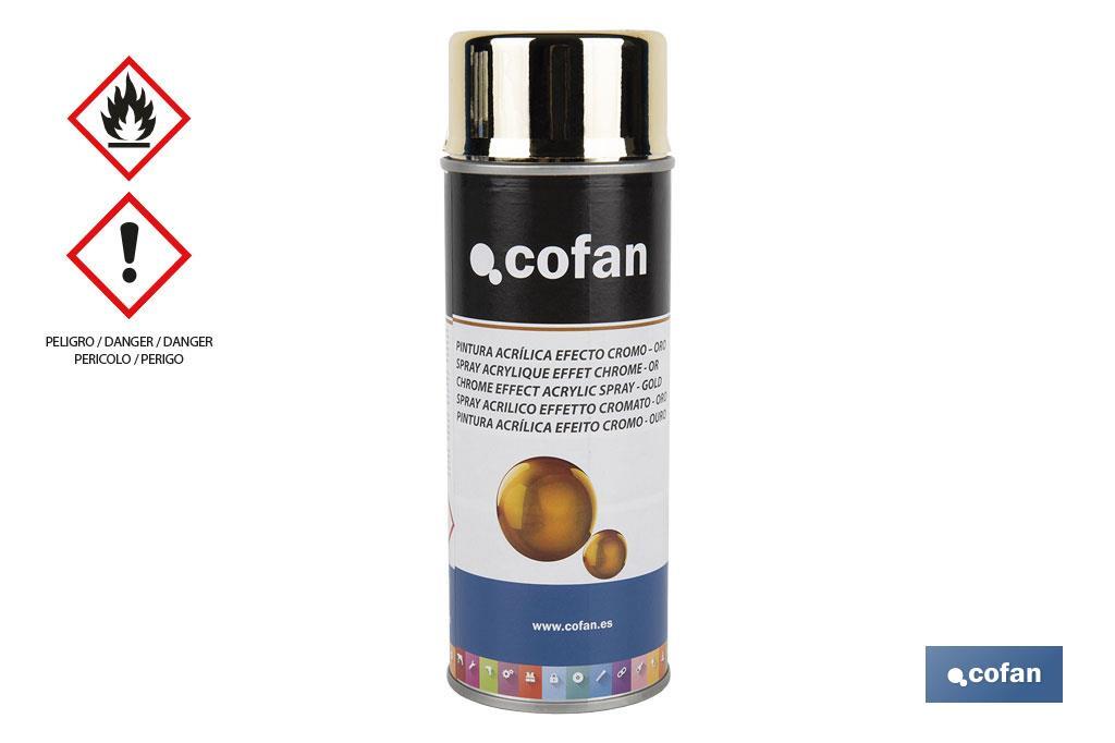 PINTURA CROMO ORO 400 ML PINTURA CROMO ORO 400 ML