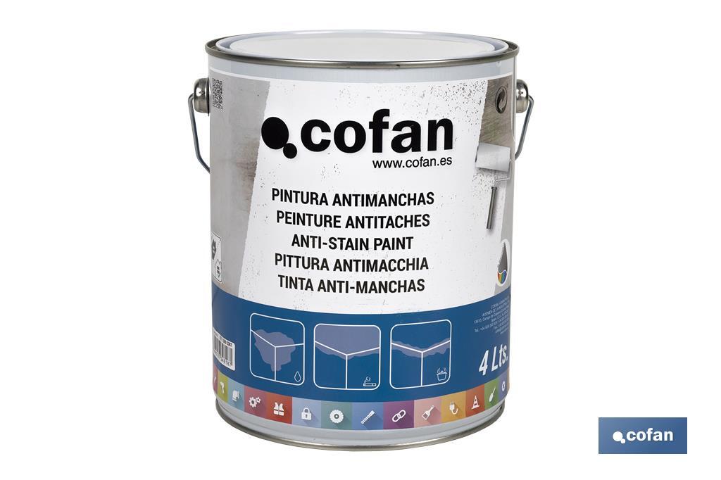 PINTURA ANTIMANCHAS AL DISOLVENTE 4 L PINTURA ANTIMANCHAS AL DISOLVENTE 4 L