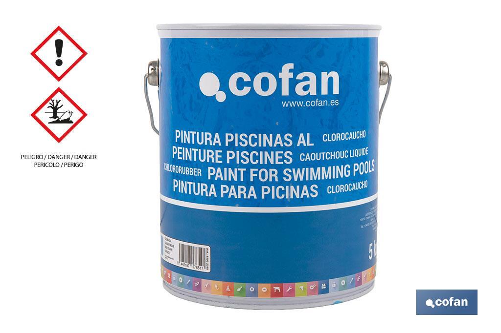PINTURA PISCINAS CLOROCAUCHO (AZUL 5 KG) PINTURA PISCINAS CLOROCAUCHO (AZUL 5 KG)