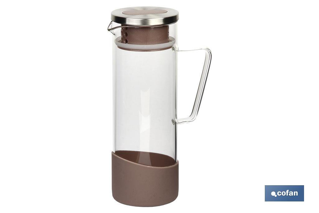 JARRA BOROSILICATO TIERRA 1300 ml JARRA BOROSILICATO TIERRA 1300 ml