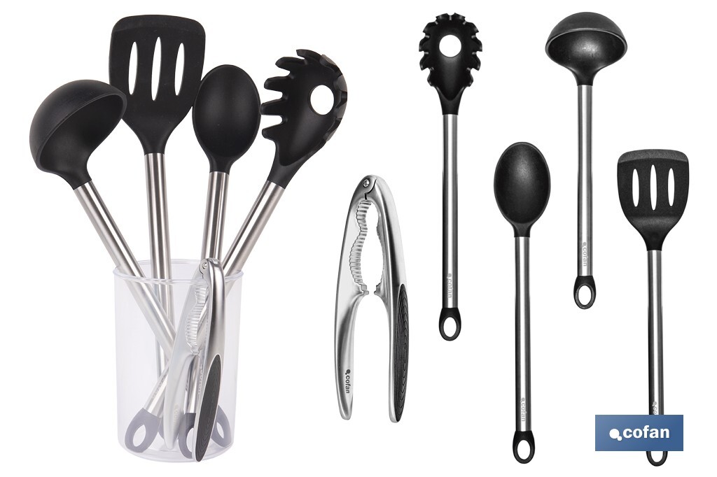SET DE 6 UTENSILIOS DE COCINA GAMA NEIGE SET DE 6 UTENSILIOS DE COCINA GAMA NEIGE