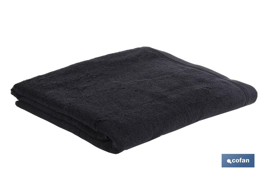 TOALLA LAVABO NEGRO GR.580/M2 MODELO BRILLANTE 50X100cm TOALLA LAVABO NEGRO GR.580/M2 MODELO BRILLANTE 50X100cm