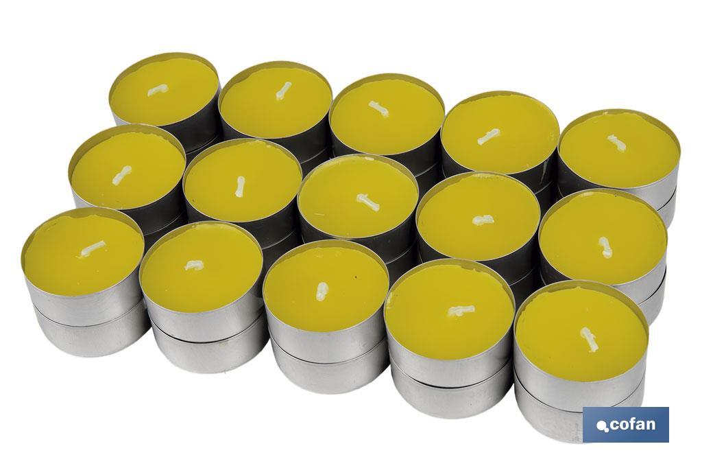 PACK DE 30 VELAS DE CITRONELA 12 G PACK DE 30 VELAS DE CITRONELA 12 G