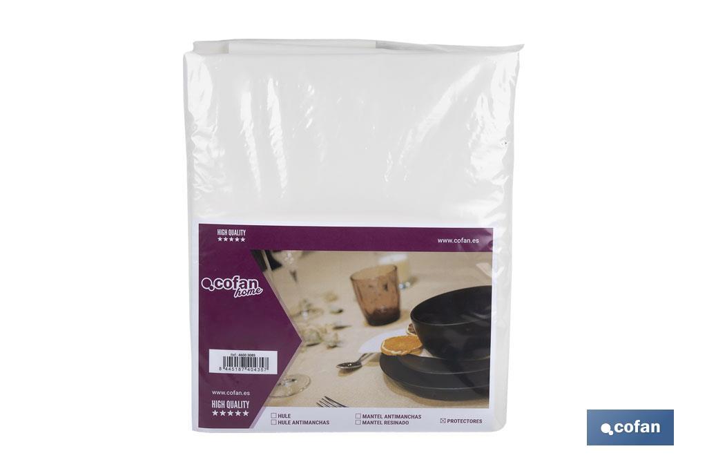 PROTECTOR DE MESA 1.5 BLANCO 1.40 X 1,80 M PROTECTOR DE MESA 1.5 BLANCO 1.40 X 1,80 M