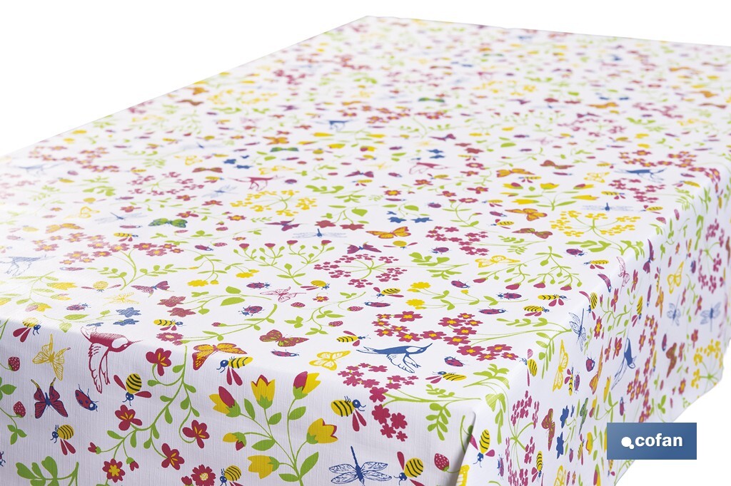 ROLLO DE HULE DISEÑO MARIPOSA 1,40 X 25 M ROLLO DE HULE DISEÑO MARIPOSA 1,40 X 25 M
