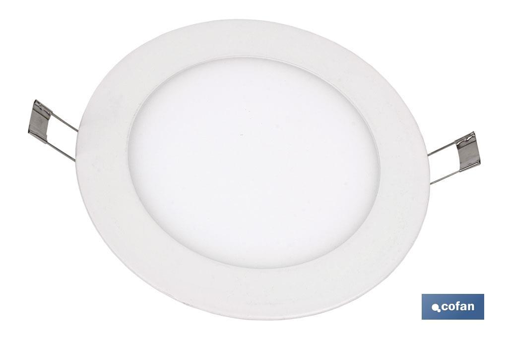 DOWNLIGHT EMPOTRAR BLANCO 9W Ø150 MM