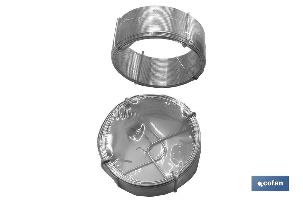 ROLLO ALAMBRE GALVANIZADO 0,7MM 75M ROLLO ALAMBRE GALVANIZADO 0,7MM 75M