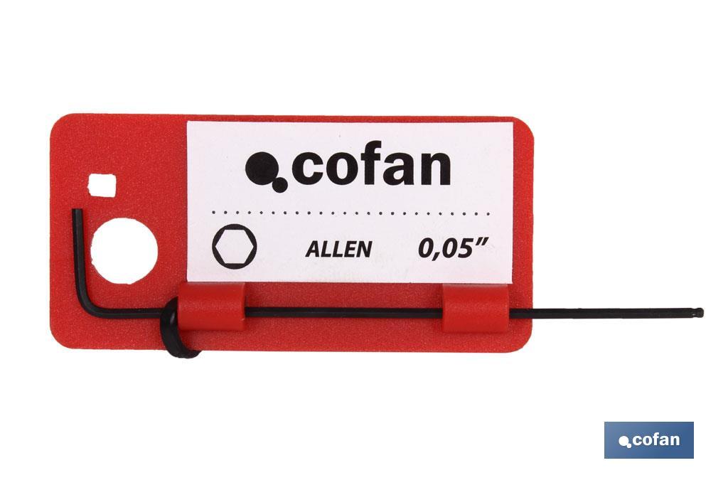 LLAVE ALLEN PULGADAS M- 3/8 LLAVE ALLEN PULGADAS M- 3/8