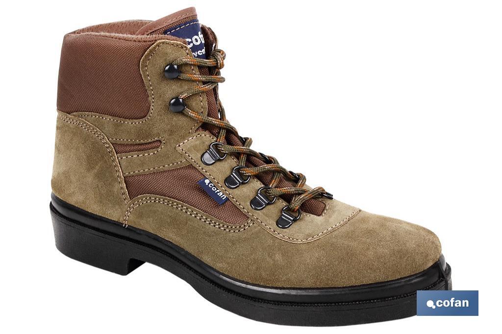 BOTA TREKKING VERDE MODELO ALHAMA T-41