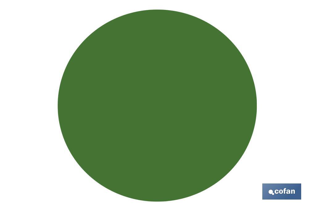 CIRCULO ADHESIVO VERDE 100 mm PARA CRISTAL CIRCULO ADHESIVO VERDE 100 mm PARA CRISTAL