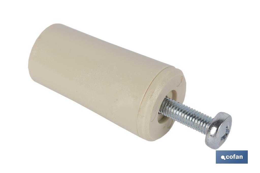 2 UDS TOPE PERSIANA 60MM BLANCO 2 UDS 2 UDS TOPE PERSIANA 60MM BLANCO 2 UDS