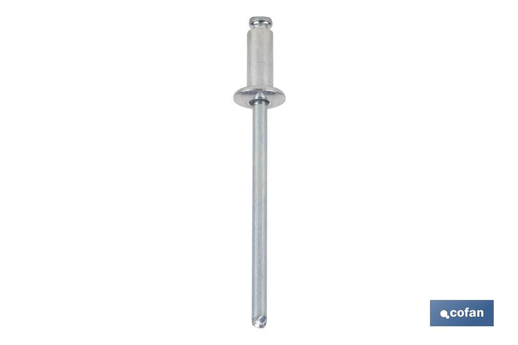REMACHE ALUMINIO NORMAL 3,2 X 16 MM