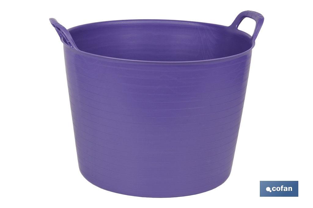 CAPAZO 42 L VIOLETA  48.5X45X38cm venta unitaria