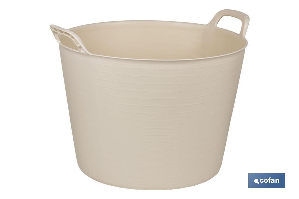 CAPAZO 42 L BEIGE  48.5X45X38cm