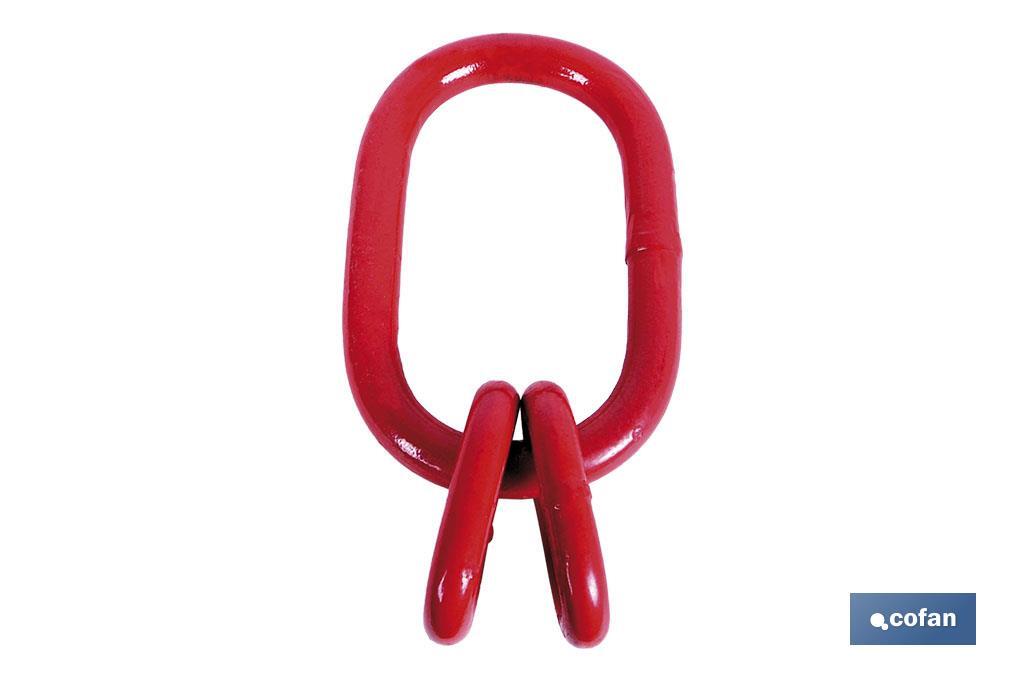 ANILLA TRIPLE P/CADENA 3y4 RAMALES 8-8mm. ANILLA TRIPLE P/CADENA 3y4 RAMALES 8-8mm.