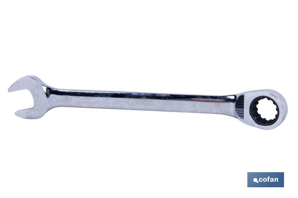 LLAVE COMBINADA CARRACA REVERS. 16MM LLAVE COMBINADA CARRACA REVERS. 16MM