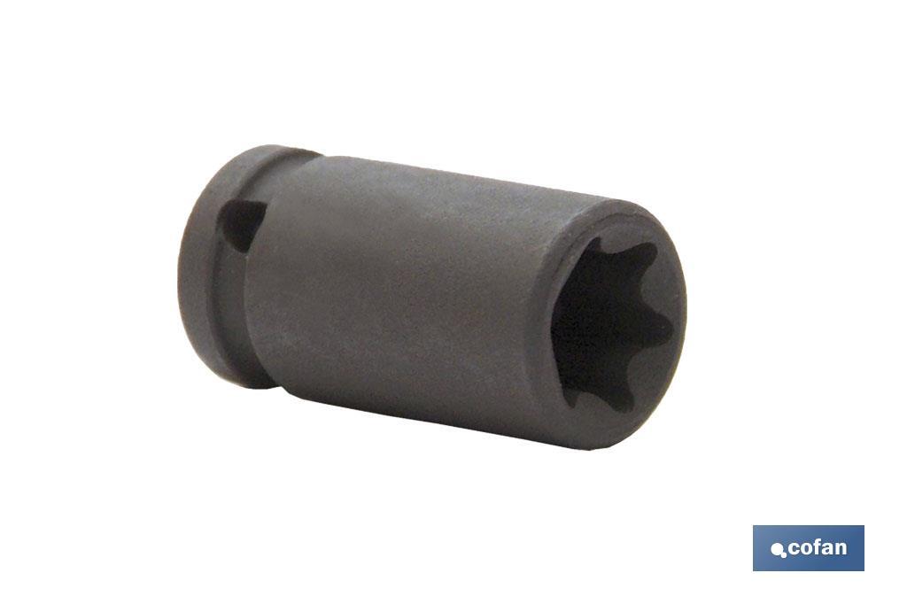 VASO IMPACTO 1/4 TORX E-7 VASO IMPACTO 1/4 TORX E-7