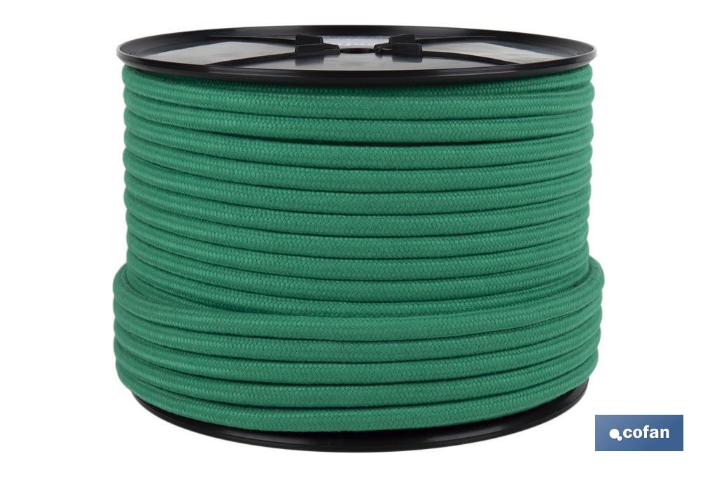 CARRETE ESCOTA NÁUTICA 10 MM 100 M VERDE CARRETE ESCOTA NÁUTICA 10 MM 100 M VERDE