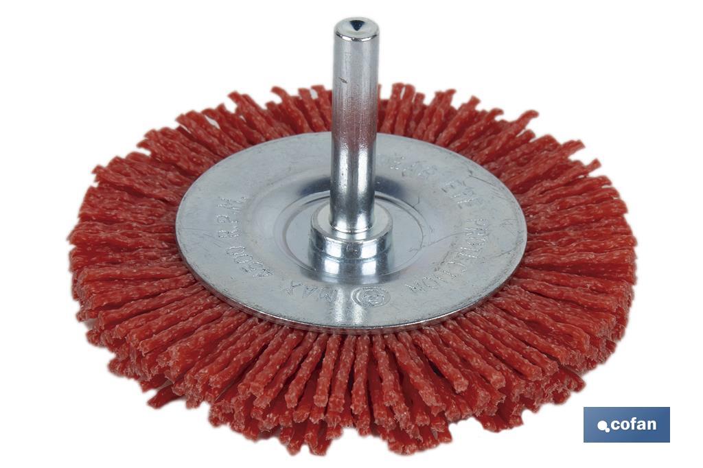 CEPILLO CIRCULAR DE NYLON 6 MM X Ø75 CEPILLO CIRCULAR DE NYLON 6 MM X Ø75