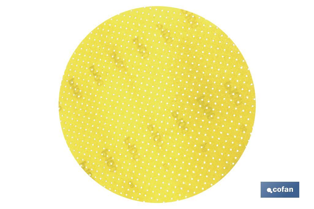DISCO LIJA MICROPERFORADO ALTA CALIDAD C/VELCRO Ø225 G-80 DISCO LIJA MICROPERFORADO ALTA CALIDAD C/VELCRO Ø225 G-80