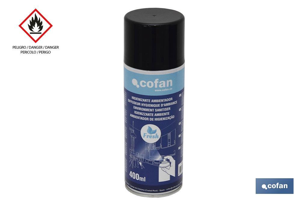 HIGIENIZANTE AMBIENTADOR 400 ML HIGIENIZANTE AMBIENTADOR 400 ML