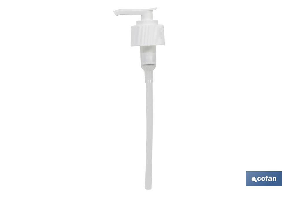 DOSIFICADOR PARA GEL HIDROALCOHÓLICO DE 500 ML DOSIFICADOR PARA GEL HIDROALCOHÓLICO DE 500 ML