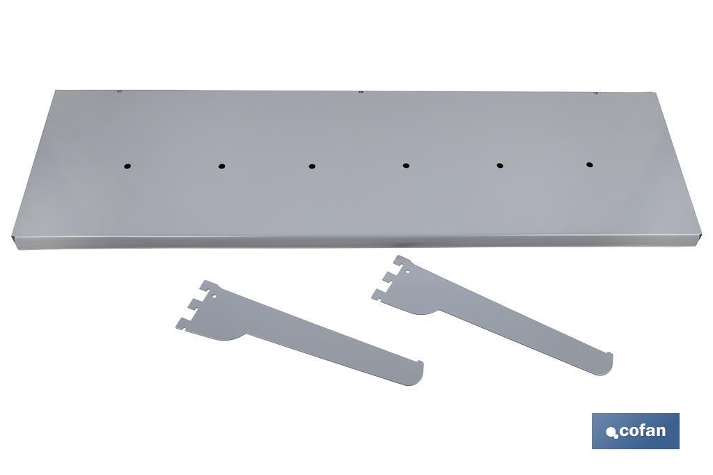 CONJUNTO BANDEJA 1000X300MM CON 6 ORIFICIOS DE 9 MM CONJUNTO BANDEJA 1000X300MM CON 6 ORIFICIOS DE 9 MM