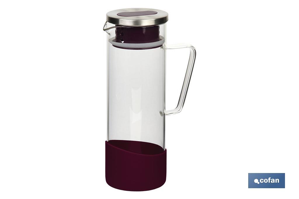 JARRA BOROSILICATO VIOLETA 1300 ml JARRA BOROSILICATO VIOLETA 1300 ml