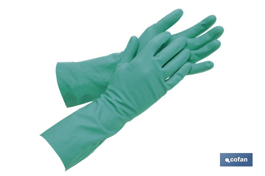 Guantes de Nitrilo Verde