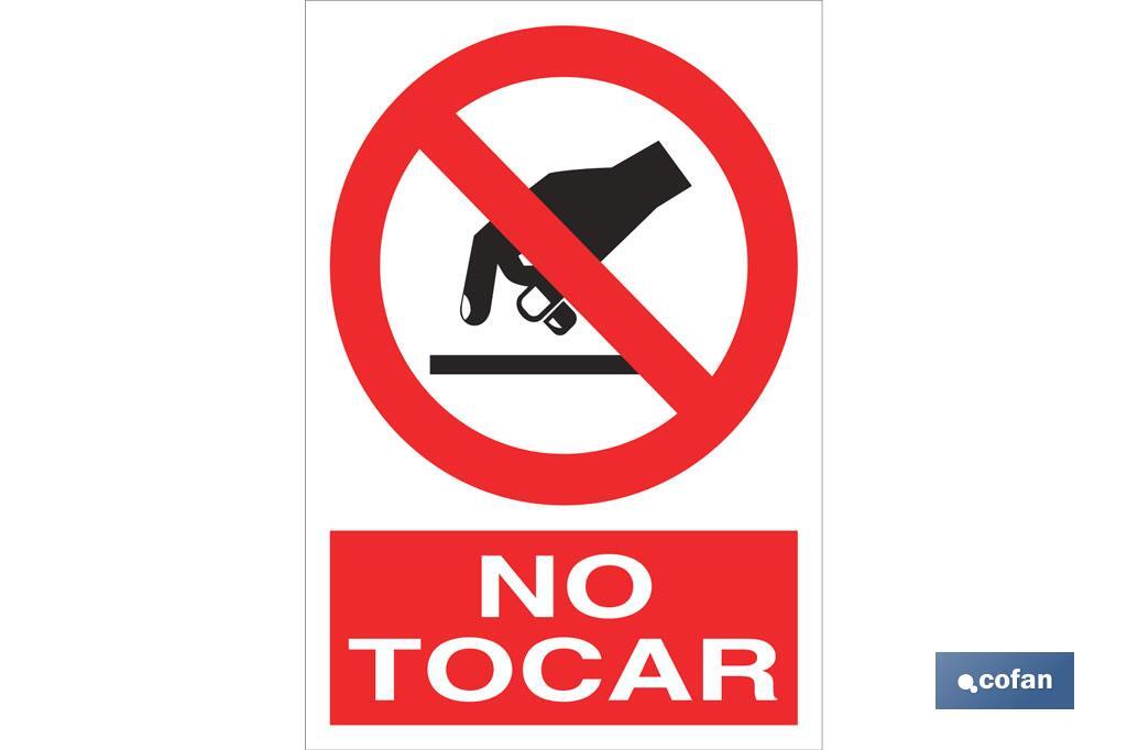 No tocar